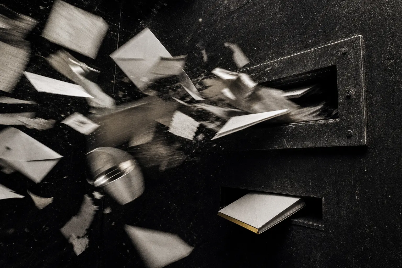 A storm of requests entering a controlled mail slot
